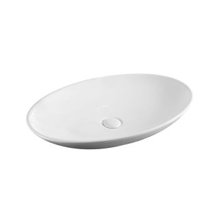 Раковина накладная Azario 65.5х39.5х14 фаянс (AZ40148)